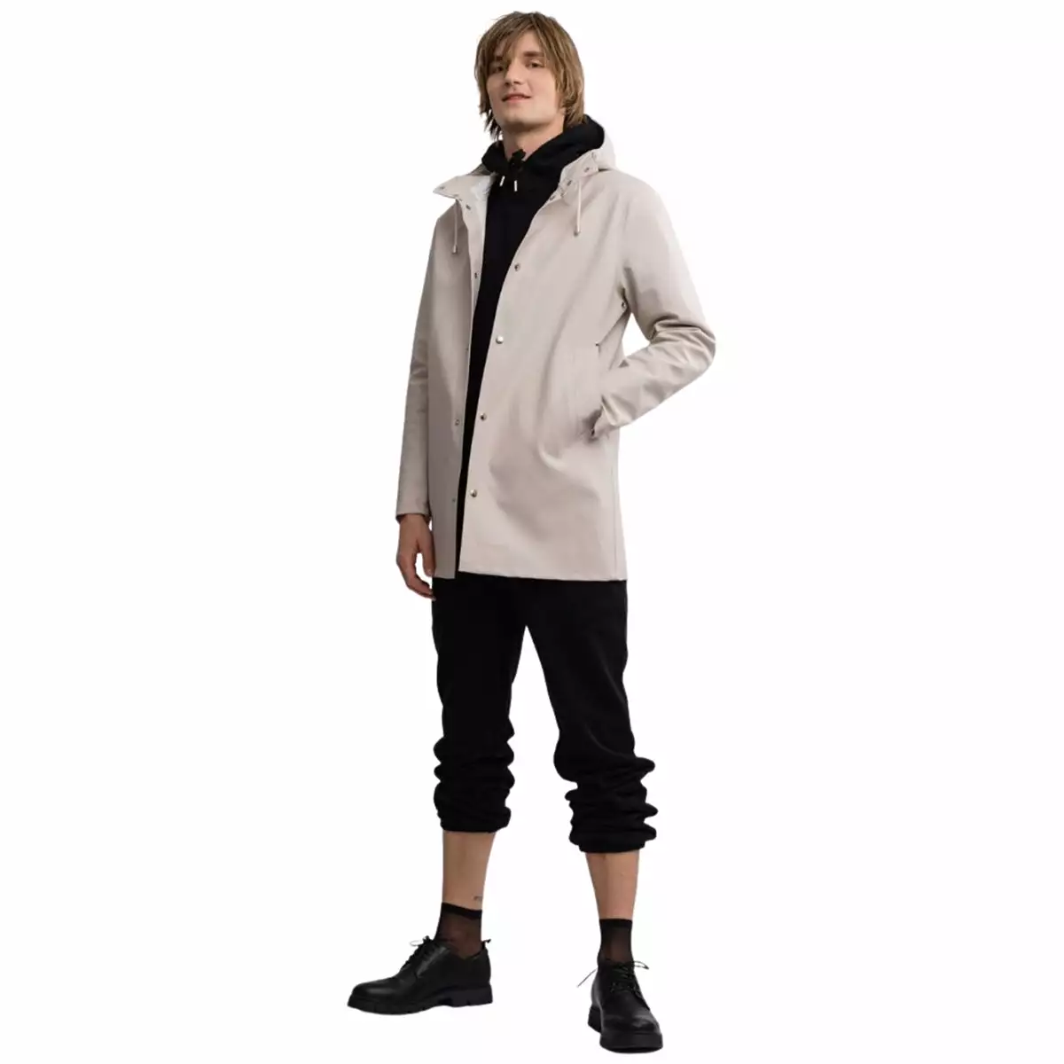 STUTTERHEIM STOCKHOLM JACKET LIGHT SAND 2 STUTTERHEIM STOCKHOLM JACKET LIGHT SAND - Image 2