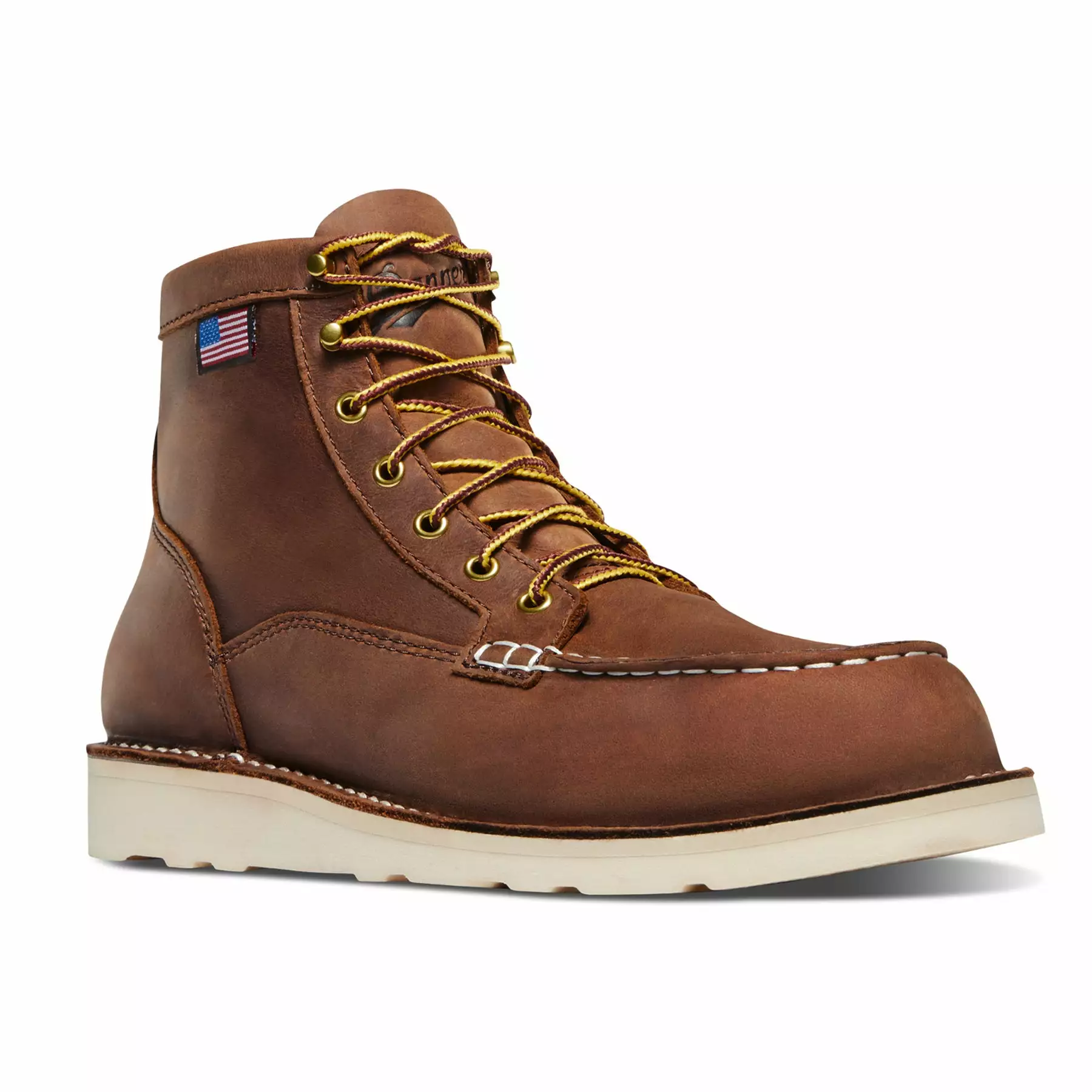 DANNER BULL RUN MOC TOE BOOT TOBACCO 3 DANNER BULL RUN MOC TOE BOOT TOBACCO - Image 3