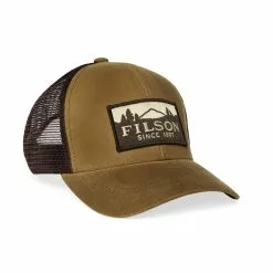 FILSON LOGGER MESH CAP DARK TAN