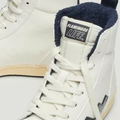 FLAMINGOS LIFE OLD 80s WHITE VANILLA NAVY 7 FLAMINGOS LIFE OLD 80s WHITE VANILLA NAVY -FINNIESTON CLOTHING Shop HI3 1800x1800