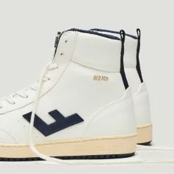 FLAMINGOS LIFE OLD 80s WHITE VANILLA NAVY 6 FLAMINGOS LIFE OLD 80s WHITE VANILLA NAVY -FINNIESTON CLOTHING Shop HI4 1800x1800