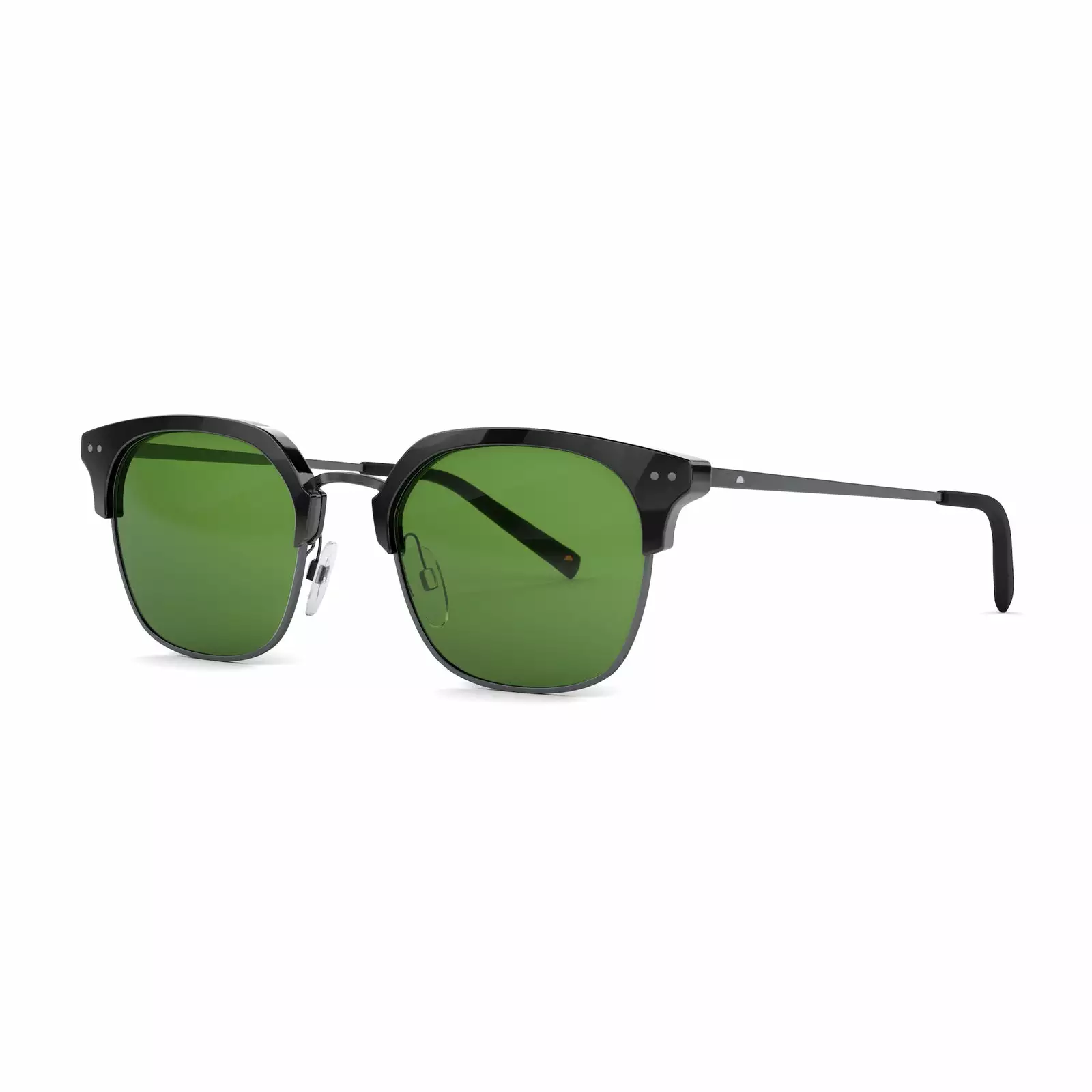 Tens Sunglasses TENS LARSSON SUNGLASSES - POLISHED BLACK / EVERGREEN 2 Tens Sunglasses TENS LARSSON SUNGLASSES - POLISHED BLACK / EVERGREEN - Image 2