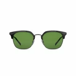 Tens Sunglasses TENS LARSSON SUNGLASSES - POLISHED BLACK / EVERGREEN