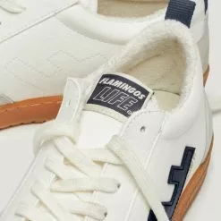 FLAMINGOS LIFE ROLAND V.7 WHITE NAVY CARAMEL -FINNIESTON CLOTHING Shop RL2 1800x1800