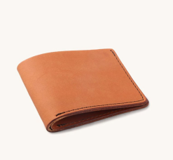 TANNER GOODS MINIMAL BIFOLD CHESTNUT