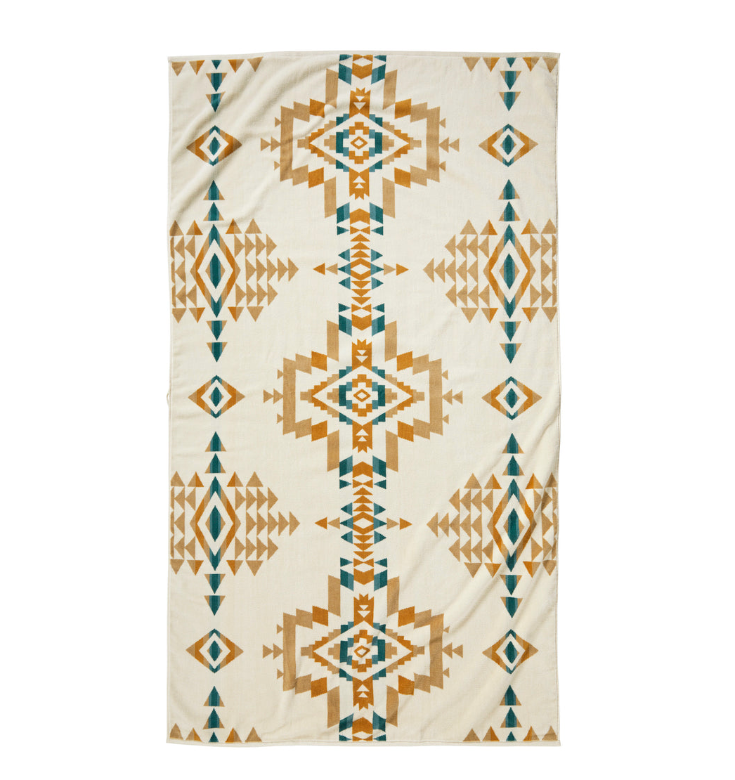 PENDLETON OVERSIZED JACQUARD SPA TOWEL ROCK POINT 1 PENDLETON OVERSIZED JACQUARD SPA TOWEL ROCK POINT