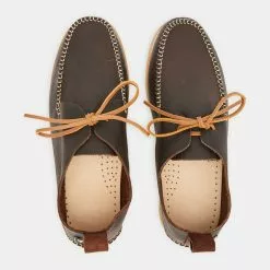 YOGI LAWSON TUMBLED LEATHER SHOE -FINNIESTON CLOTHING Shop YOG3 1800x1800