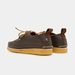 YOGI LAWSON TUMBLED LEATHER SHOE -FINNIESTON CLOTHING Shop YOG4 1800x1800