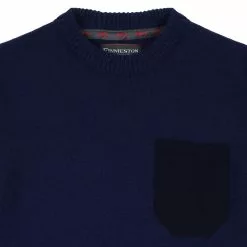 Finnieston Clothing Ltd. STEWARTON CREW KNIT -FINNIESTON CLOTHING Shop closeupone 1800x1800