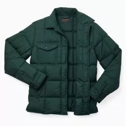 FILSON LIGHTWEIGHT DOWN JAC-SHIRT FIR -FINNIESTON CLOTHING Shop ghktyhgf 1800x1800