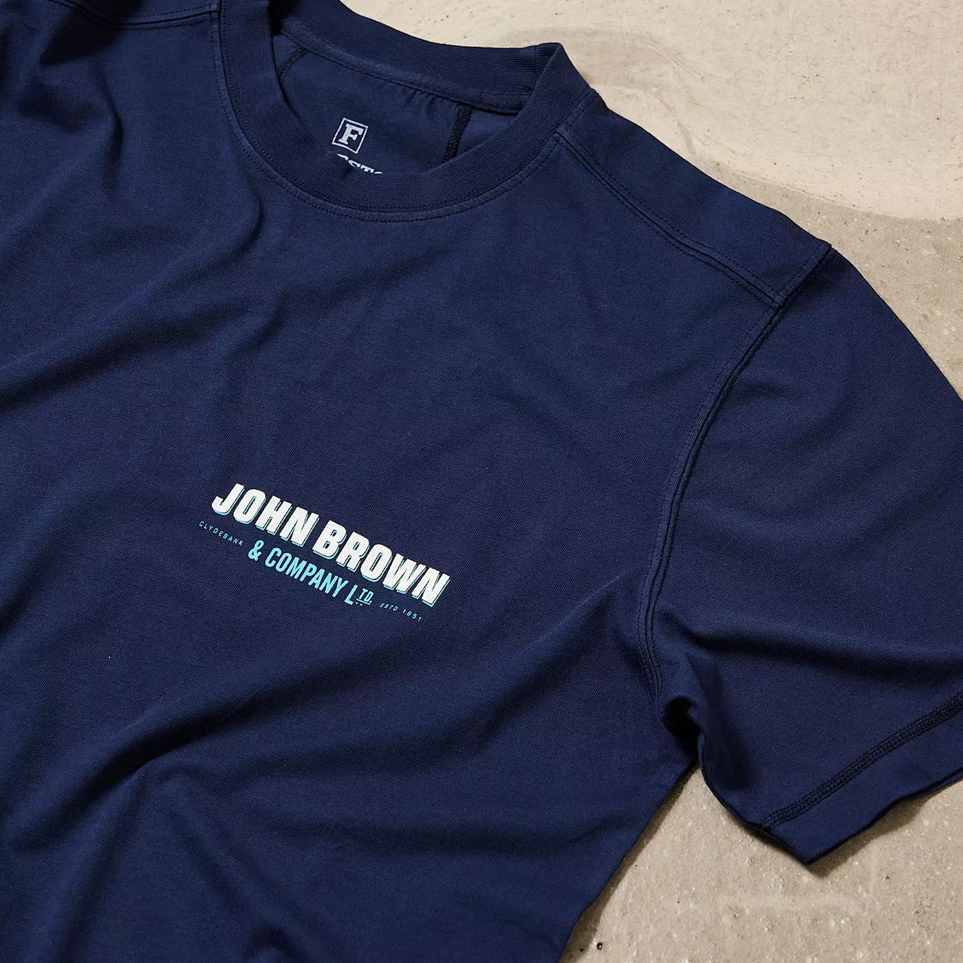 Finnieston Clothing Ltd. JOHN BROWN TEE 2 Finnieston Clothing Ltd. JOHN BROWN TEE - Image 2