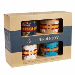 PENDLETON 12oz CERAMIC MUG SET CHIEF JOSEPH MULTI