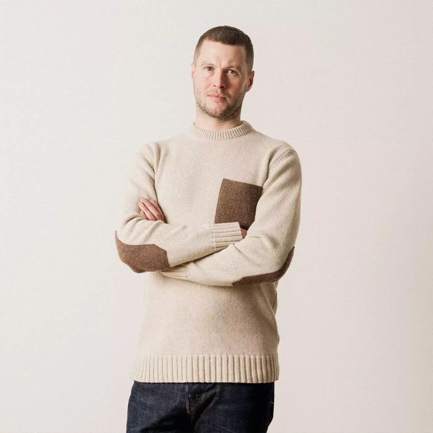 Finnieston Clothing Ltd. STEWARTON CREW KNIT 2 Finnieston Clothing Ltd. STEWARTON CREW KNIT - Image 2