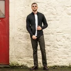 Finnieston Clothing Ltd. STEWARTON FULL ZIP KNIT -FINNIESTON CLOTHING Shop zz3 1800x1800